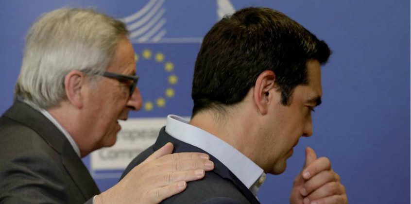 Junker e Tsipras